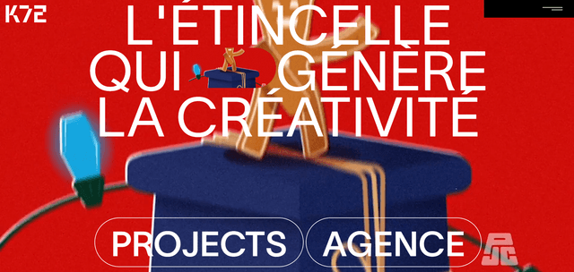 K72 Animated Website